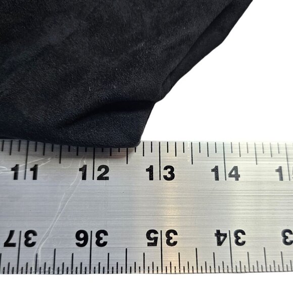 J. Jill Wearever Collection Women's M Faux Suede Black Pants with Pockets‎ - Picture 7 of 11